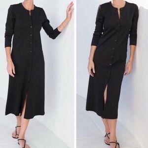 AYR Serenity Pima Cotton Essential Black Dress